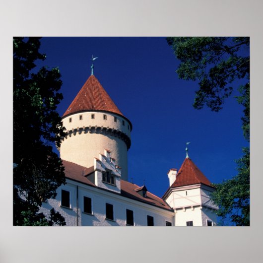 Europa, Schloss Konopiste, Tschechische Republik, Poster (Vorne)