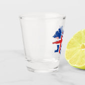 Europa Schnapsglas (Links)