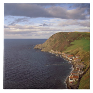 Europa, Schottland, Aberdeen. Außenansicht Fliese