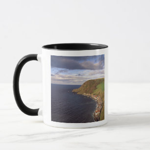 Europa, Schottland, Aberdeen. Blick von oben auf Tasse