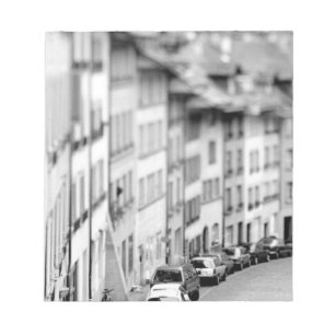 Europa, Schweiz, Bern. Altstadtgebäude Notizblock