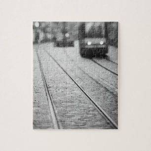 Europa, Schweiz, Bern. Gleise, Puzzle