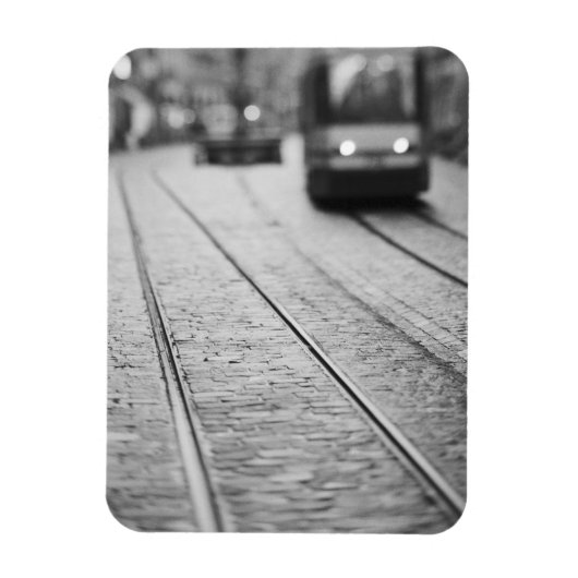Europa, Schweiz, Bern. Straßenbahnlinien, Magnet (Vertikal)
