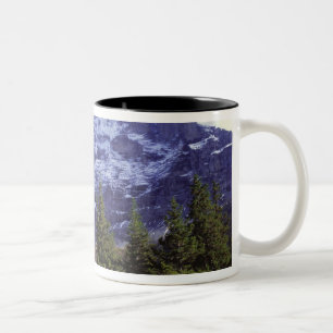 Europa, Schweiz, Eiger. Herbstfarben im Überfluss Zweifarbige Tasse