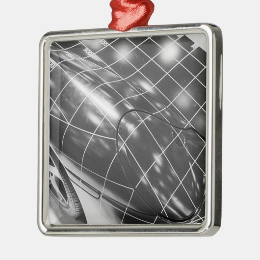 Europa, Schweiz, Genf. Genfer Automobilsalon3 Ornament Aus Metall (Links)