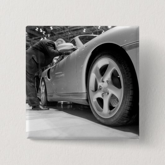 Europa, Schweiz, Genf. Genfer Automobilsalon5 Button (Vorderseite)