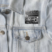 Europa, Schweiz, Genf. Genfer Automobilsalon Button (Beispiel)