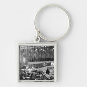 Europa, Schweiz, Genf. Genfer Automobilsalon Schlüsselanhänger