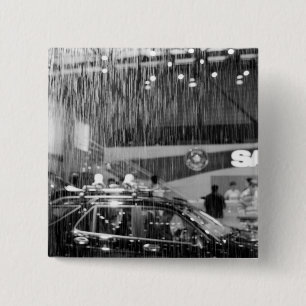 Europa, Schweiz, Genf. Genfer Autosalon; Button