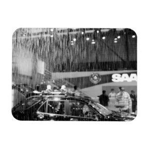 Europa, Schweiz, Genf. Genfer Autosalon; Magnet