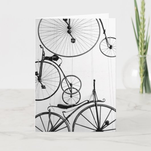 Europa, Schweiz, Luzern. Fahrradanzeige, Karte (Vorderseite)