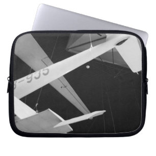 Europa, Schweiz, Luzern. Luftgleiter Laptopschutzhülle