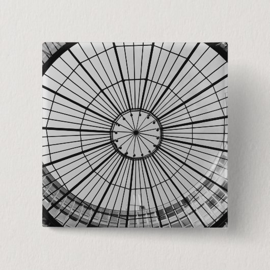 Europa, Schweiz, Zürich. Glaskuppel Button (Vorderseite)