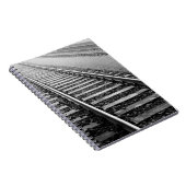 Europa, Schweiz, Zürich. Gleise Notizblock (Rechte Seite)