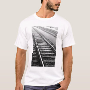 Europa, Schweiz, Zürich. Gleise T-Shirt