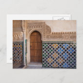 Europa, Spanien, Andalusien, Granada, Alhambra Postkarte (Vorne/Hinten)