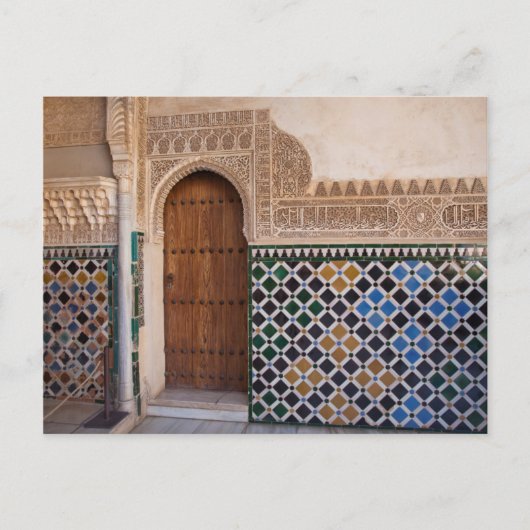 Europa, Spanien, Andalusien, Granada, Alhambra Postkarte (Vorderseite)