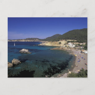 Europa, Spanien, Balearen, Ibiza, Cala de Postkarte