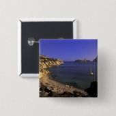 Europa, Spanien, Balearen, Ibiza, Cala d'Hort Button (Vorne & Hinten)