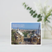 Europa - Spanien - Barcelona - Park Güell - Postkarte (Stehend Vorderseite)
