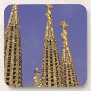 Europa, Spanien, Barcelona Sagrada Familia Getränkeuntersetzer