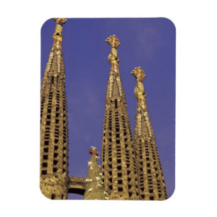 Europa, Spanien, Barcelona Sagrada Familia Magnet