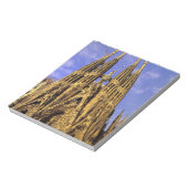 Europa, Spanien, Barcelona, Sagrada Familia Notizblock (Rotiert)