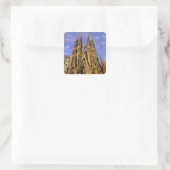 Europa, Spanien, Barcelona, Sagrada Familia Quadratischer Aufkleber (Tasche)
