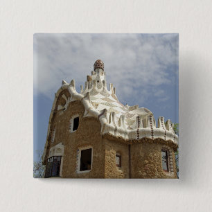 Europa, Spanien, Katalonien, Barcelona. Park Güell Button