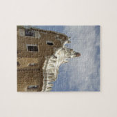 Europa, Spanien, Katalonien, Barcelona. Park Guell Puzzle (Horizontal)