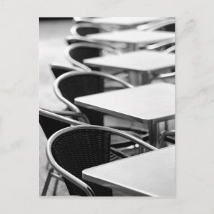 Europa, Spanien, Mallorca. Cafétische, Palma Postkarte