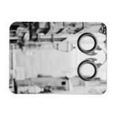 Europa, Spanien, Mallorca. Ladeschild Eyeglass, Magnet (Horizontal)