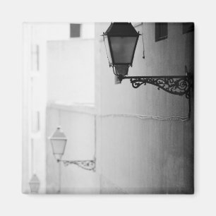 Europa, Spanien, Mallorca. Straßenbeleuchtung, Pa Magnet