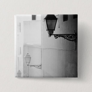Europa, Spanien, Mallorca. Straßenlichter, Palma Button