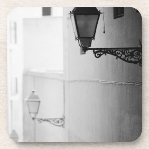 Europa, Spanien, Mallorca. Straßenlichter, Palma Getränkeuntersetzer