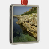 Europa, Spanien, Menorca (auch Menorca), Binibeca. Silbernes Ornament (Rechts)