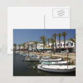 Europa, Spanien, Menorca (auch Menorca). Fischerei Postkarte (Vorne/Hinten)