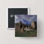 Europa, Spanien, Ponferrada, Leon. Templer Button (Vorne & Hinten)