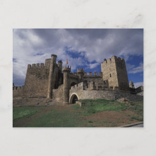 Europa, Spanien, Ponferrada, Leon. Templer Postkarte