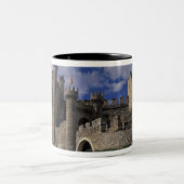 Europa, Spanien, Ponferrada, Leon. Templer Zweifarbige Tasse (Mittel)