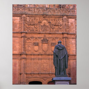 Europa, Spanien, Salamanca. Wappen und Poster