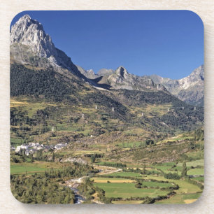 Europa, Spanien, Sallent de Gallego. Ein kleines Untersetzer