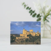 Europa, Spanien, Segovia. Der Alcazar, eine Welt Postkarte (Stehend Vorderseite)