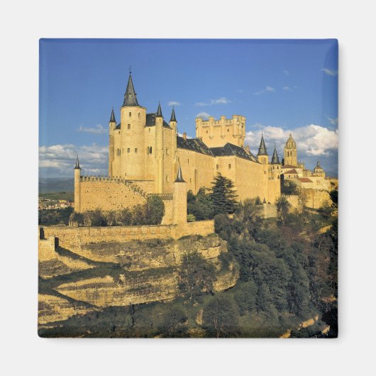 Europa, Spanien, Segovia. Der imposante Alcazar Magnet (Vorne)