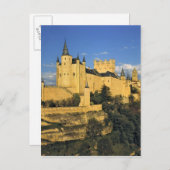 Europa, Spanien, Segovia. Der imposante Alcazar Postkarte (Vorne/Hinten)