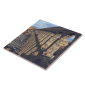 Europa, Spanien, Segovia. Schatten von Spätlicht Fliese (Seite)