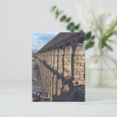 Europa, Spanien, Segovia. Spätes Licht wirft Schat Postkarte (Stehend Vorderseite)