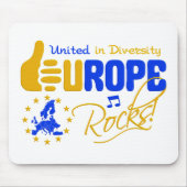 Europa-Steine! Mousepad (Vorne)