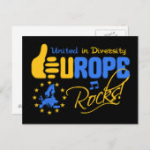 Europa Steine! Postkarte (Vorne/Hinten)