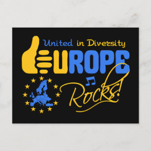 Europa Steine! Postkarte